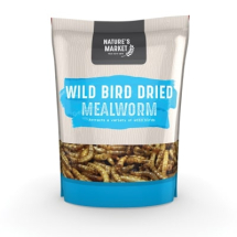 Nature's Market 500G Pouch of Dried Mealworms
